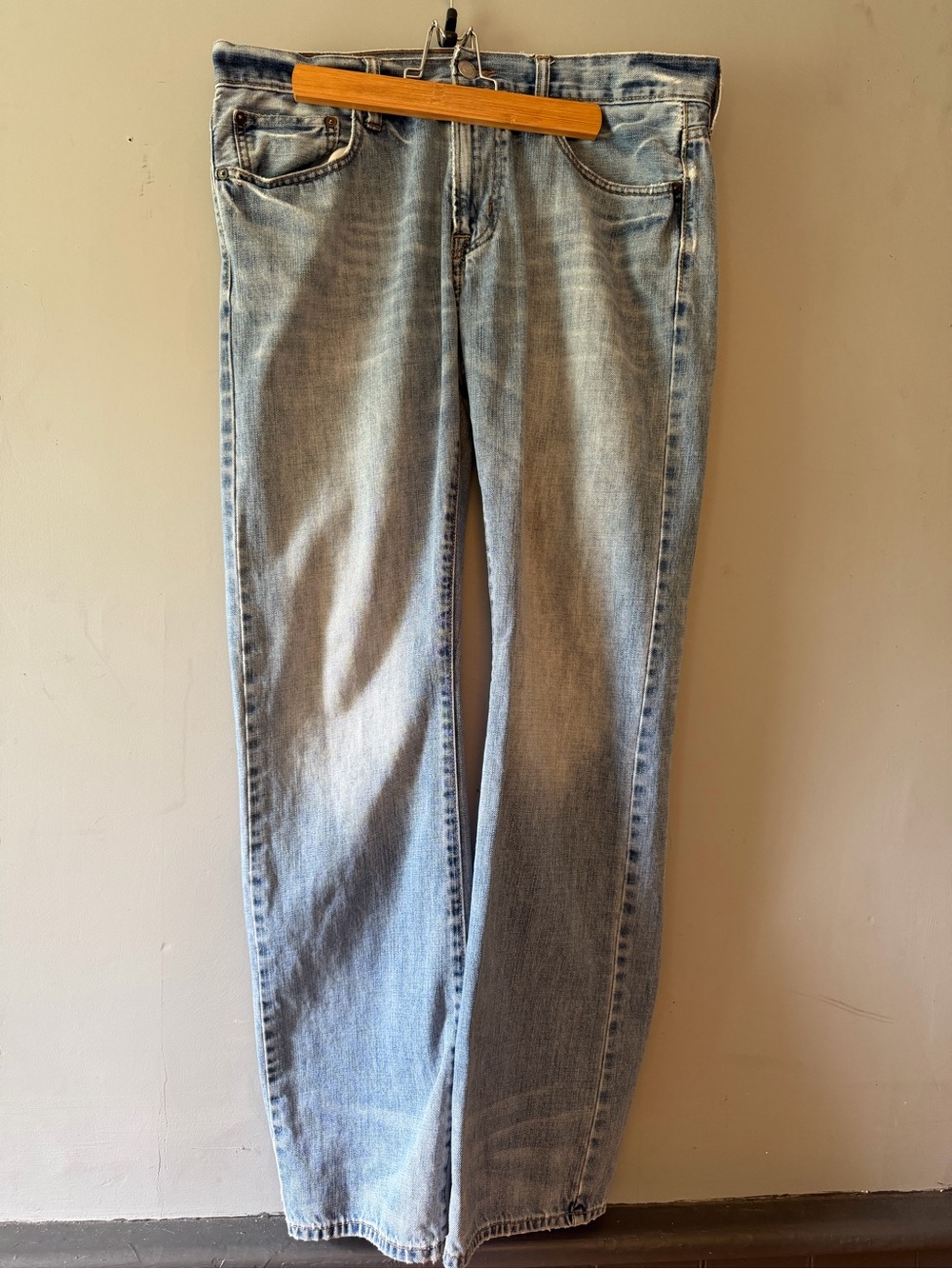 American Eagle Outfitters Light Blue Straight Jeans